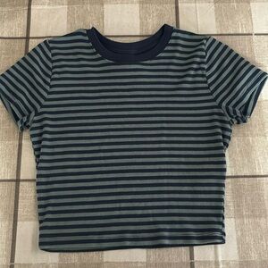 Striped baby tee